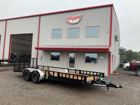 New 2027 PJ 83 x20' Tandem Axle Utility Trailer - UL
