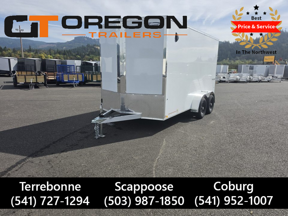 New 2027 Formula 7x14 Aluminum Enclosed Trailer 7K GVWR