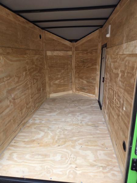 New 2027 Anvil 5x8 extra height enclosed trailer green with black out package Cargo / Enclosed Trailer