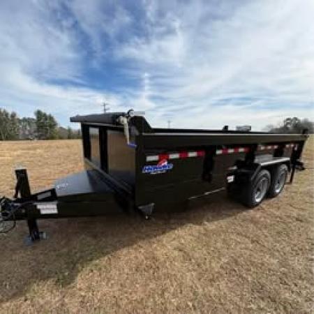 New 2027 Hawke Trailers Hawke7x16 17k Dump Trailer