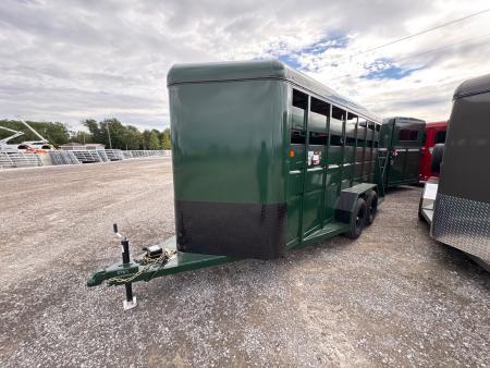New 2027 Valley 16FT Stock 7K - GVWR | Livestock Trailer