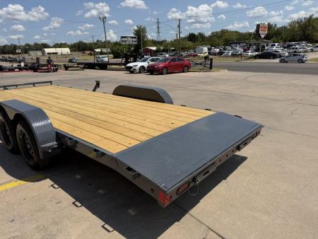 New #159885 2027 LAMAR CE 22 X 83 TANDEM AXLE 7K WOOD FLOOR CAR HAULER