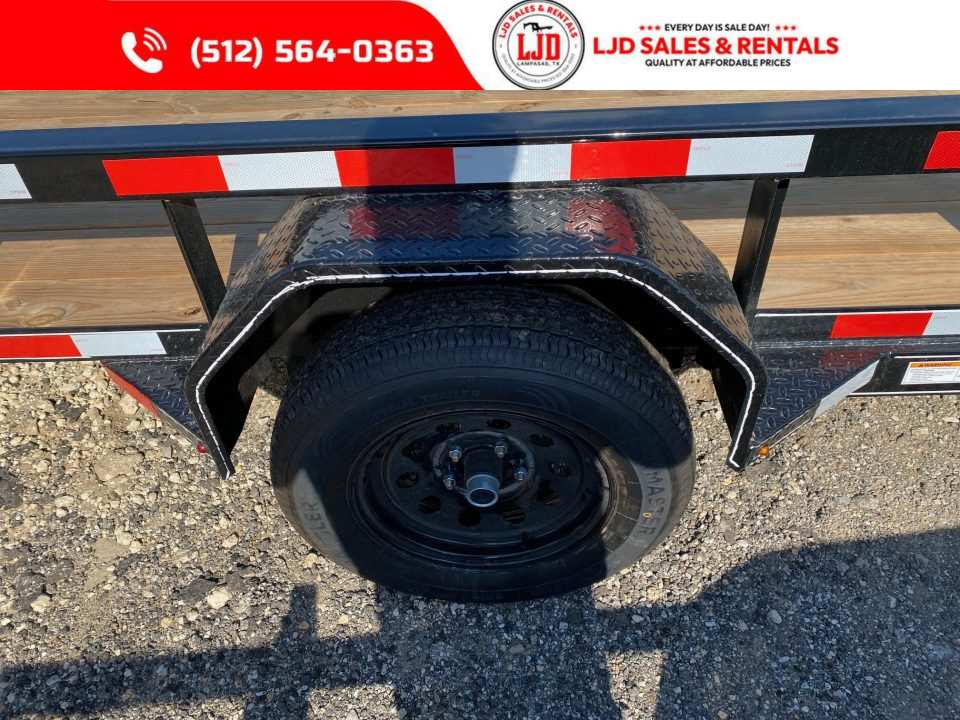 New 2027 Lacosta - 6 x 12 - Utility Trailer - Tube Top -