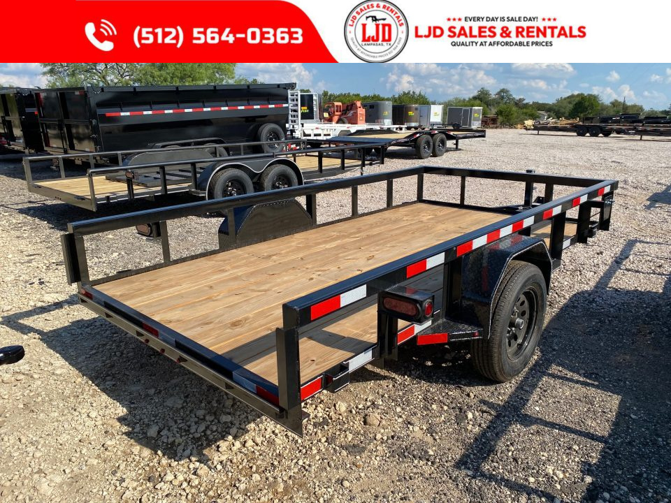 New 2027 Lacosta - 6 x 12 - Utility Trailer - Tube Top -