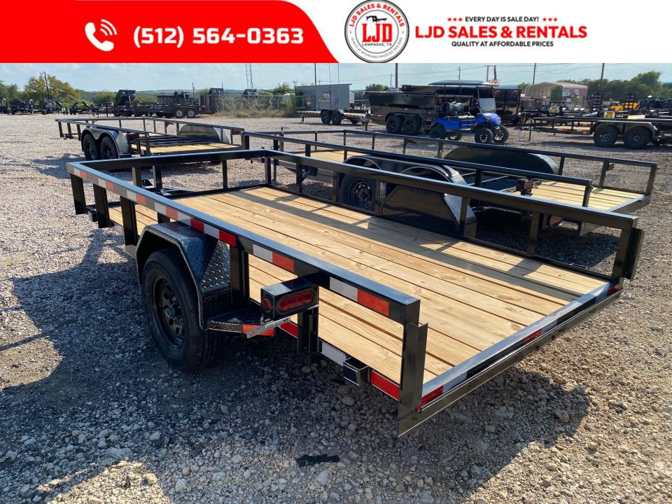 New 2027 Lacosta - 6 x 12 - Utility Trailer - Tube Top -