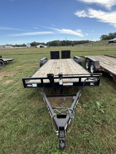 Used 2022 PJ Trailers 83x20 w/ MONSTER RAMPS Equipment Trailer