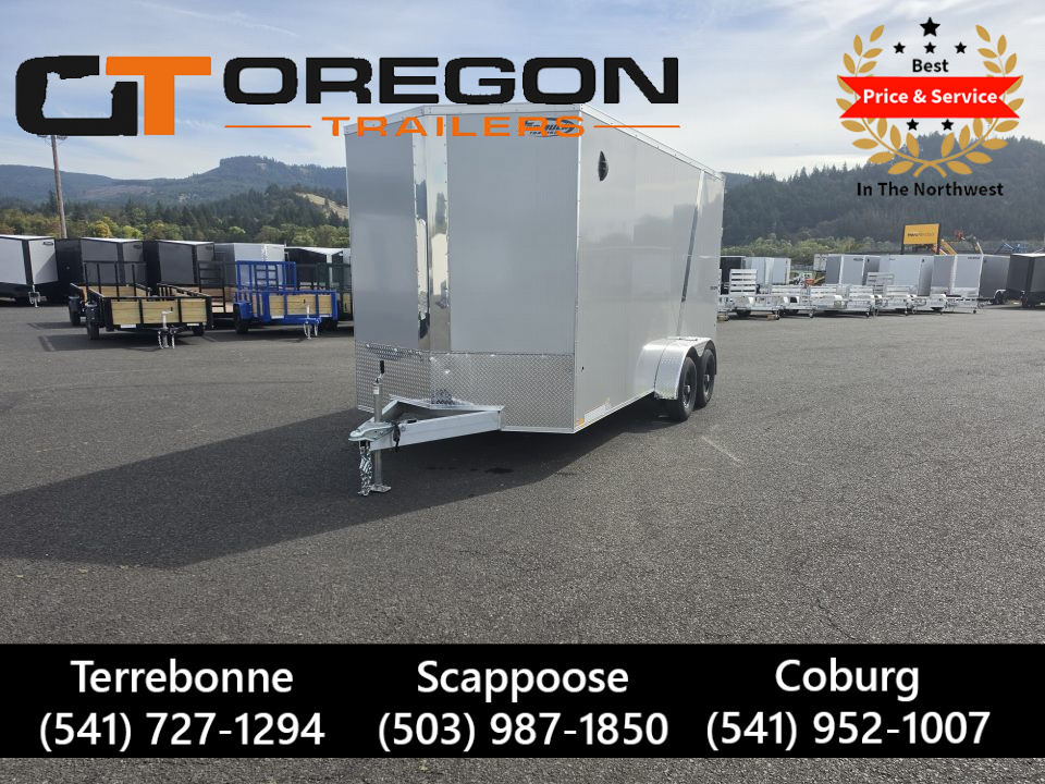 New 2027 Formula 7x16 Aluminum Enclosed Trailer 7K GVWR