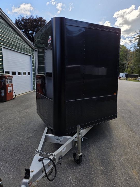 Used 2024 Nitro 7.5x18 aluminum cargo trailer with black out trim package Cargo / Enclosed Trailer
