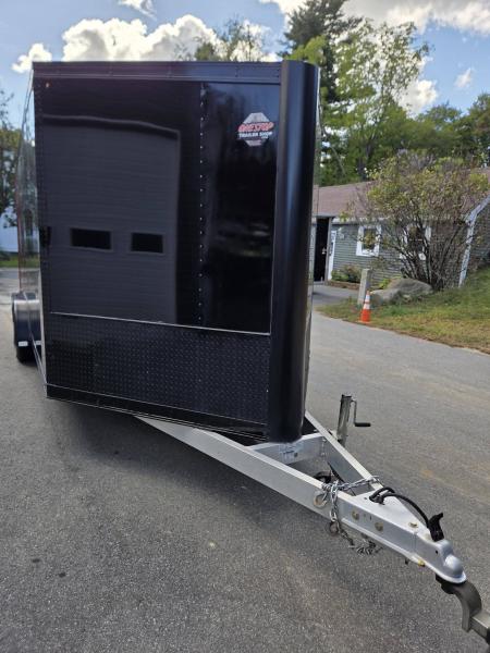 Used 2024 Nitro 7.5x18 aluminum cargo trailer with black out trim package Cargo / Enclosed Trailer