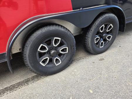 Used 2024 Nitro 7.5x18 aluminum cargo trailer with black out trim package Cargo / Enclosed Trailer
