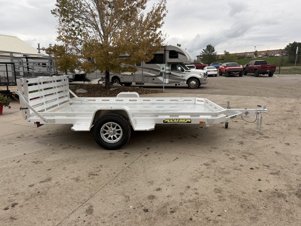 New 2027 Aluma 7712H-S-BT Utility Trailer