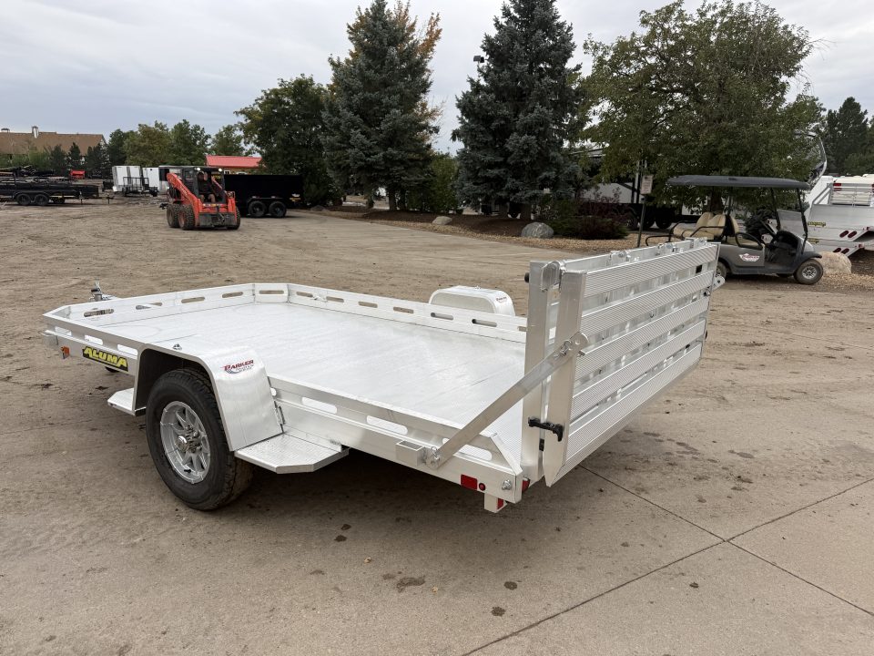 New 2027 Aluma 7712H-S-BT Utility Trailer