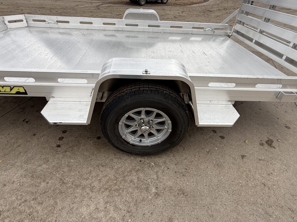 New 2027 Aluma 7712H-S-BT Utility Trailer
