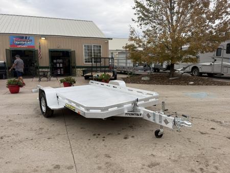 New 2027 Aluma 7712H-TILT-S Utility Trailer