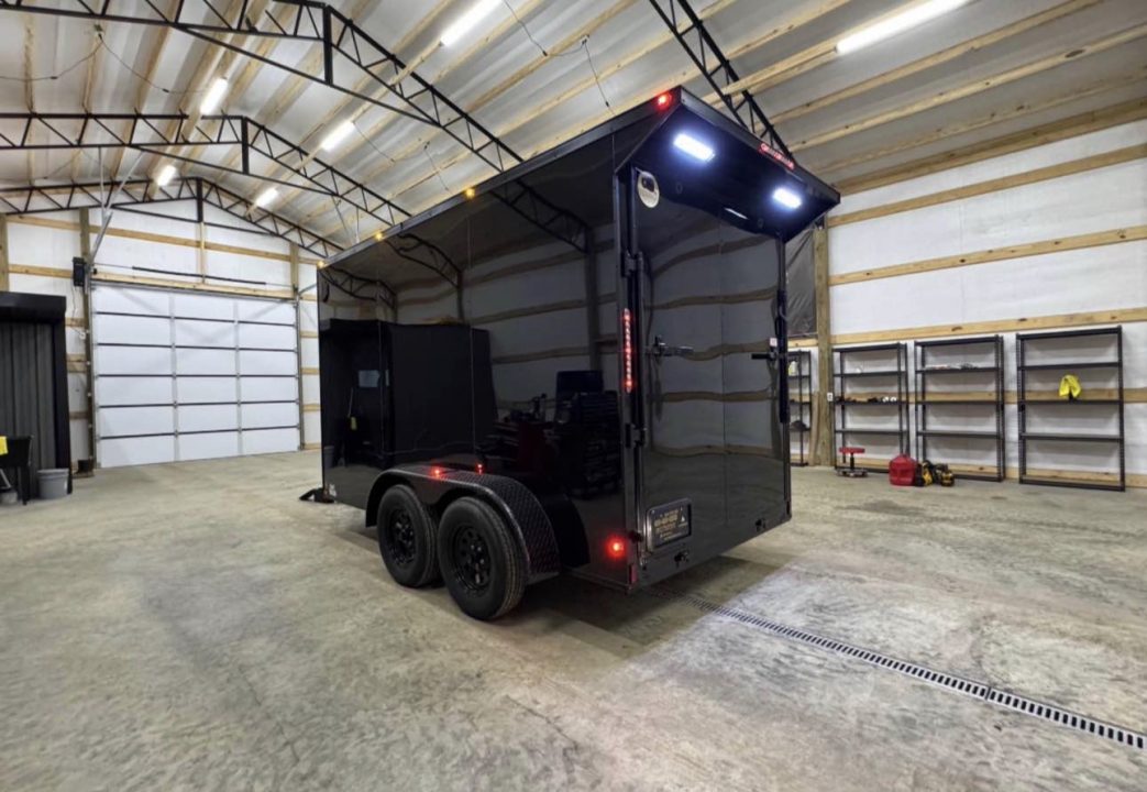 New 2027 Triple R Trailers 6X12X6'9TA Cargo / Enclosed Trailer