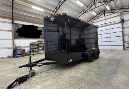 New 2027 Triple R Trailers 6X12X6'9TA Cargo / Enclosed Trailer