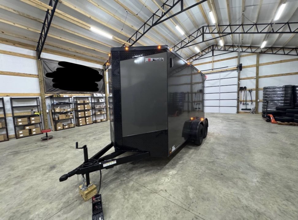 New 2027 Triple R Trailers 6X12X6'9TA Cargo / Enclosed Trailer
