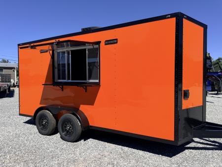 New 2026 Coast 2 Coast 7X16 TA CONCESSION TRAILER Concession