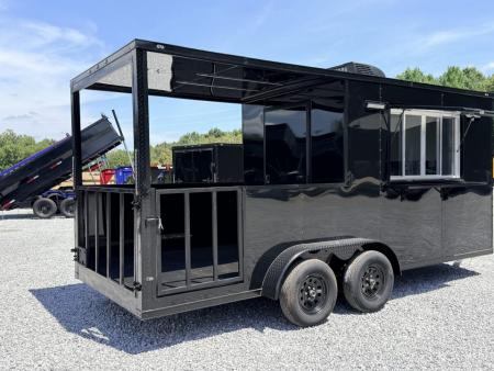 New 2026 Coast 2 Coast 7X18 TA BBQ CONCESSION  Vending / Concession Trailer