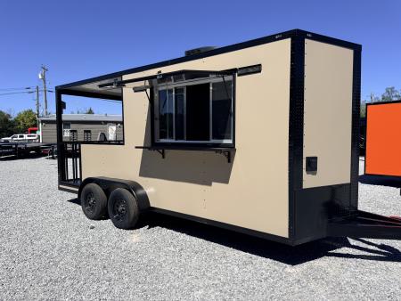 New 2026 Coast 2 Coast 7X18 TA BBQ CONCESSION  Vending / Concession Trailer