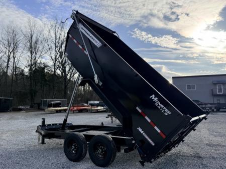 New 2027 PJ Trailers 7X14 (4FT WALL) 5 STAGE TELESCOPIC DUMP TRAILER 15400 GVWR Dump Trailer