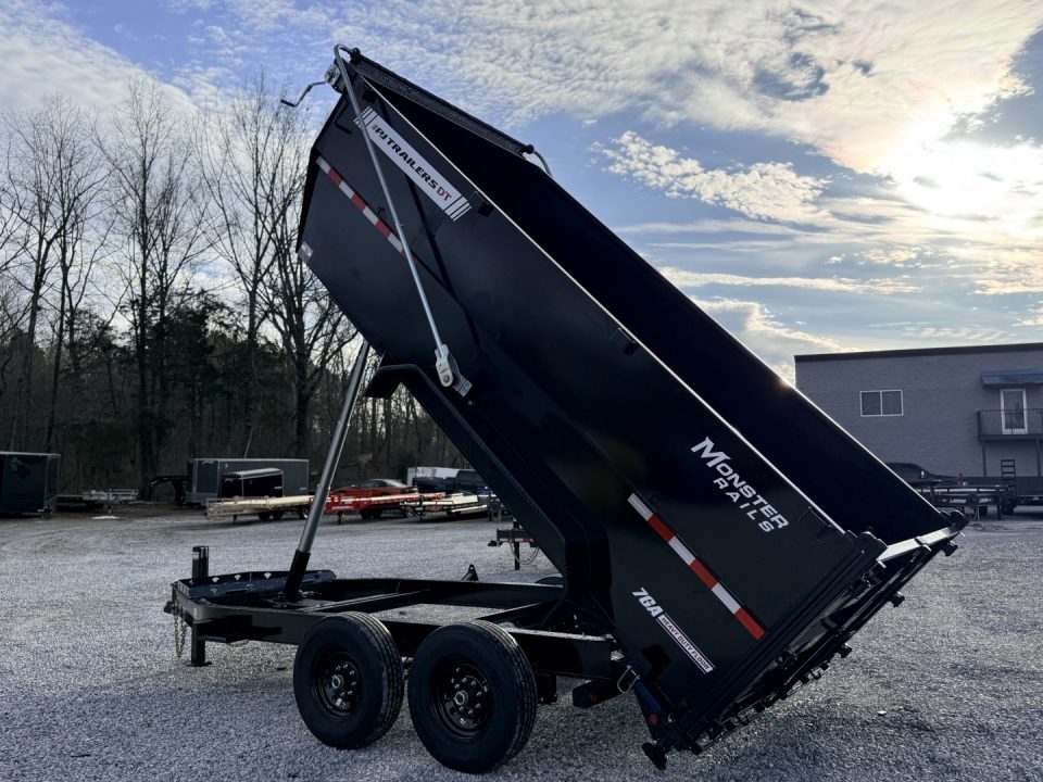 New 2027 PJ Trailers 7X14 (4FT WALL) 5 STAGE TELESCOPIC DUMP TRAILER 15400 GVWR Dump Trailer