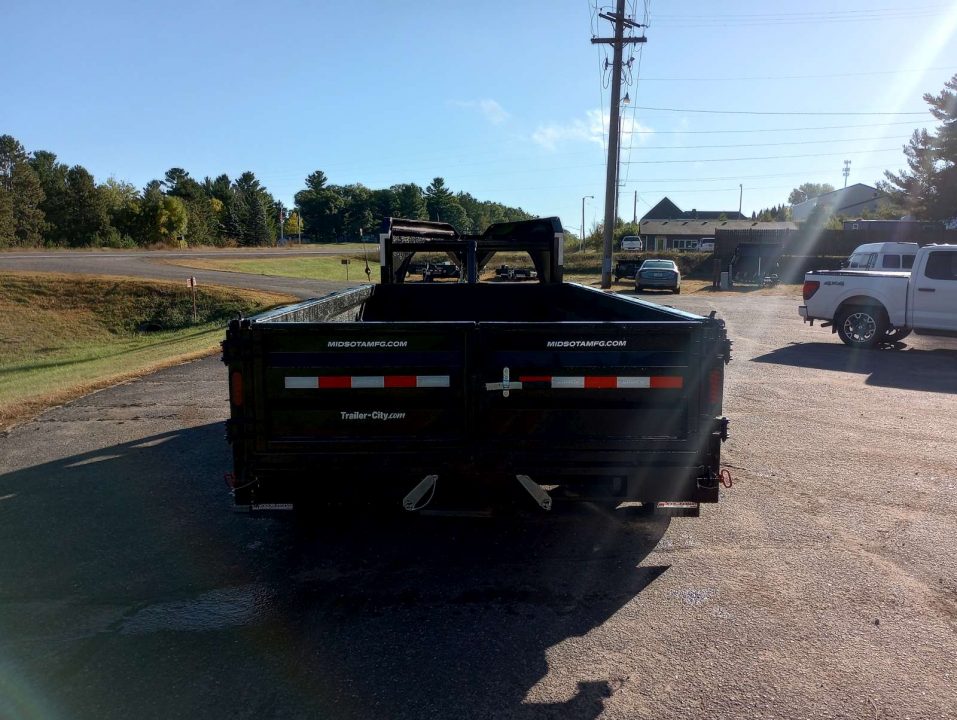 New 2026 Midsota HVT-16-Gooseneck Dump Trailer