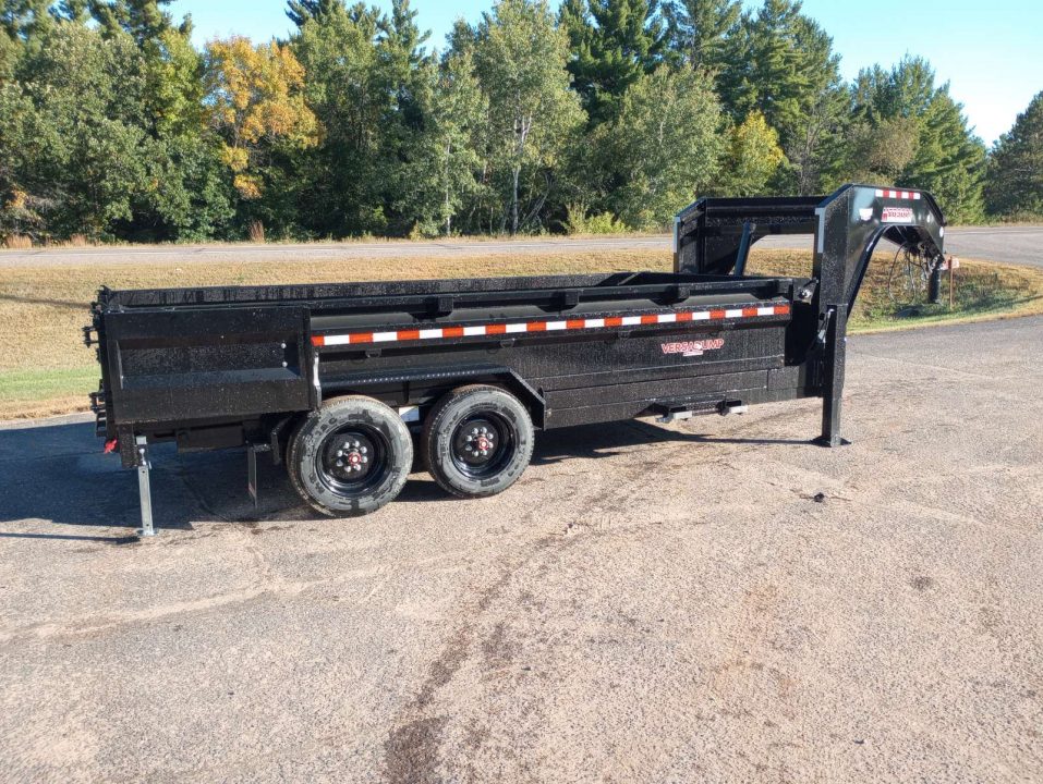 New 2026 Midsota HVT-16-Gooseneck Dump Trailer