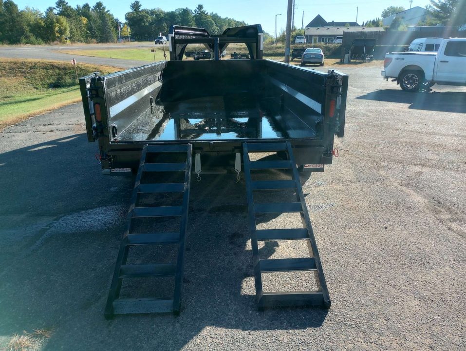 New 2026 Midsota HVT-16-Gooseneck Dump Trailer