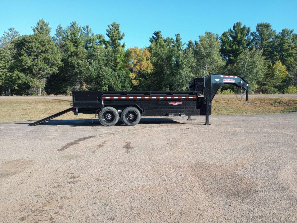 New 2026 Midsota HVT-16-Gooseneck Dump Trailer