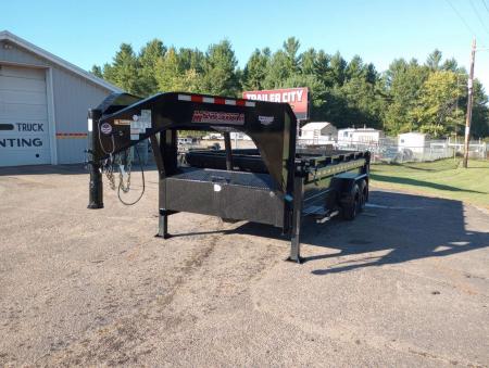 New 2026 Midsota HVT-16-Gooseneck Dump Trailer