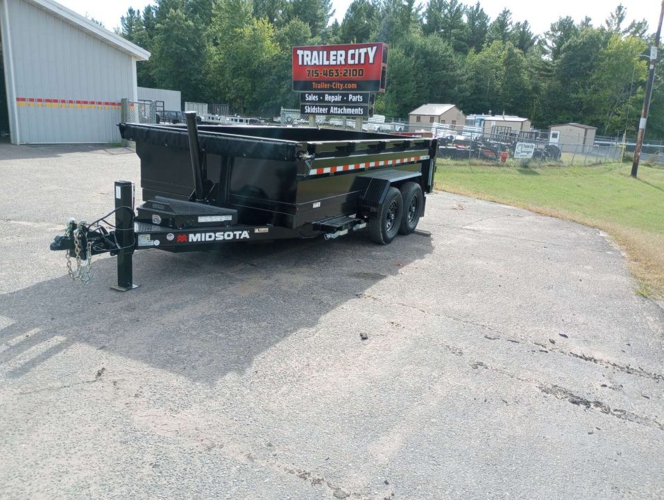 New 2027 Midsota HV 14'X82" Telscopic Hoist Dump Trailer