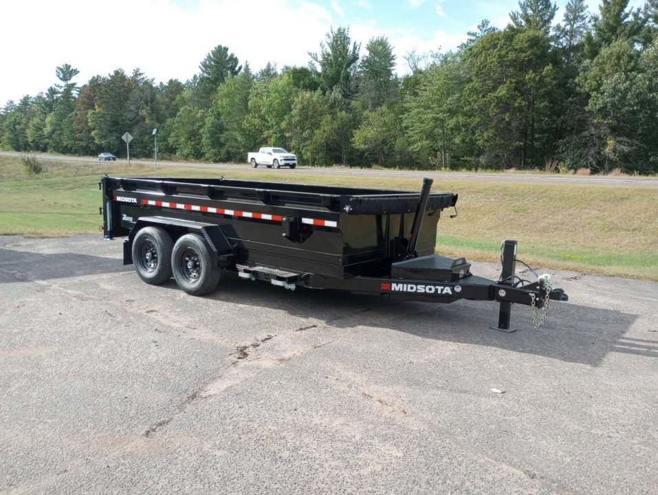 New 2027 Midsota HV 14'X82" Telscopic Hoist Dump Trailer