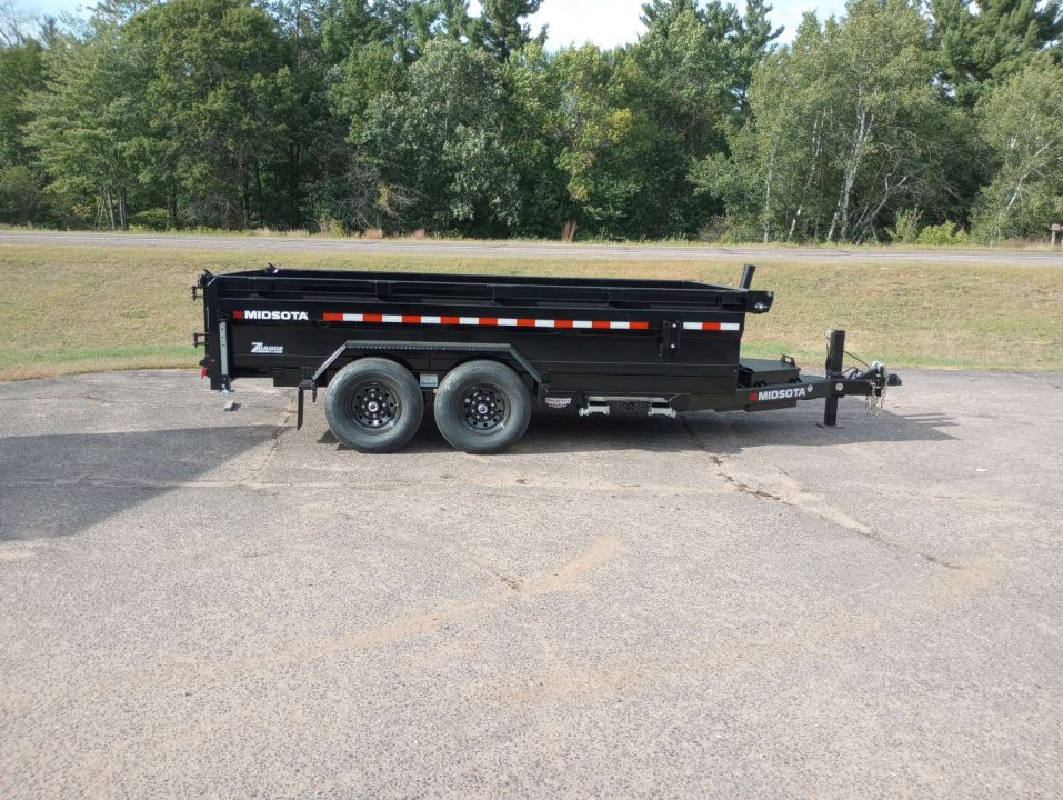 New 2027 Midsota HV 14'X82" Telscopic Hoist Dump Trailer