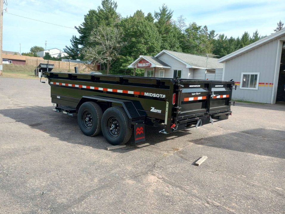 New 2027 Midsota HV 14'X82" Telscopic Hoist Dump Trailer