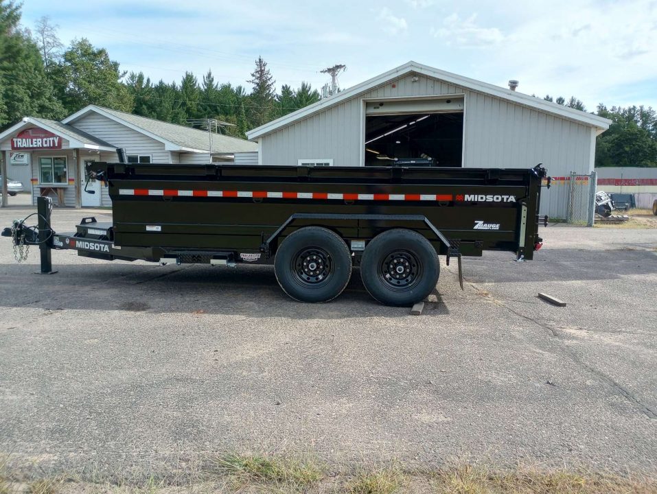 New 2027 Midsota HV 14'X82" Telscopic Hoist Dump Trailer