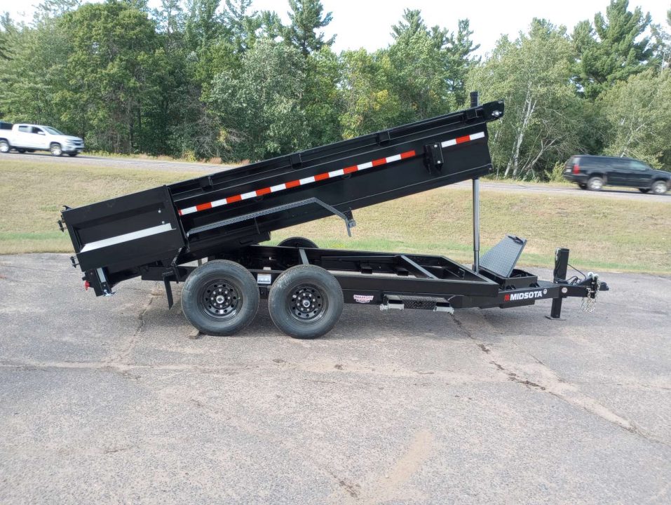 New 2027 Midsota HV 14'X82" Telscopic Hoist Dump Trailer