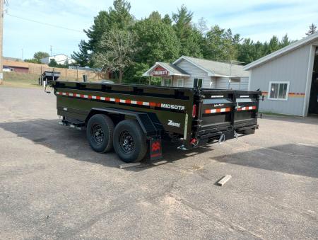 New 2027 Midsota HV 14'X82" Telscopic Hoist Dump Trailer
