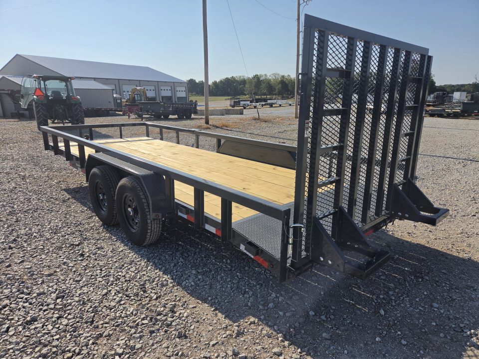 New 2027 Lamar 83X20 TANDEM 10K TUBETOP UTILITY W/HD 5' SPRING GATE