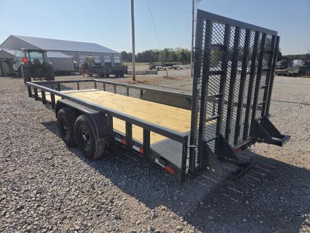 New 2027 Lamar 83X20 TANDEM 10K TUBETOP UTILITY W/HD 5' SPRING GATE