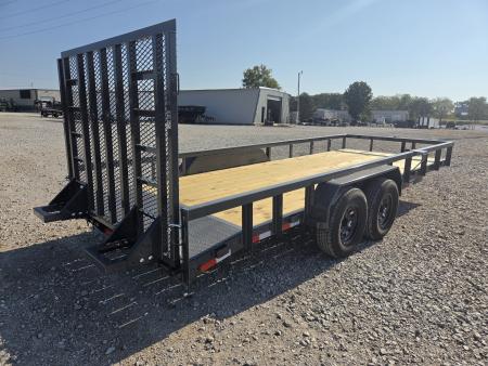 New 2027 Lamar 83X20 TANDEM 10K TUBETOP UTILITY W/HD 5' SPRING GATE