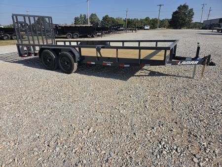 New 2027 Lamar 83X20 TANDEM 10K TUBETOP UTILITY W/HD 5' SPRING GATE
