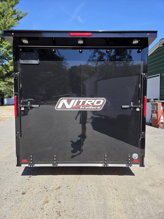 New 2027 Nitro 8.5X18 aluminum cargo trailer black out trim extra height Cargo / Enclosed Trailer