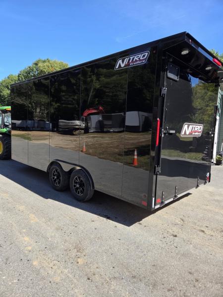 New 2027 Nitro 8.5X18 aluminum cargo trailer black out trim extra height Cargo / Enclosed Trailer