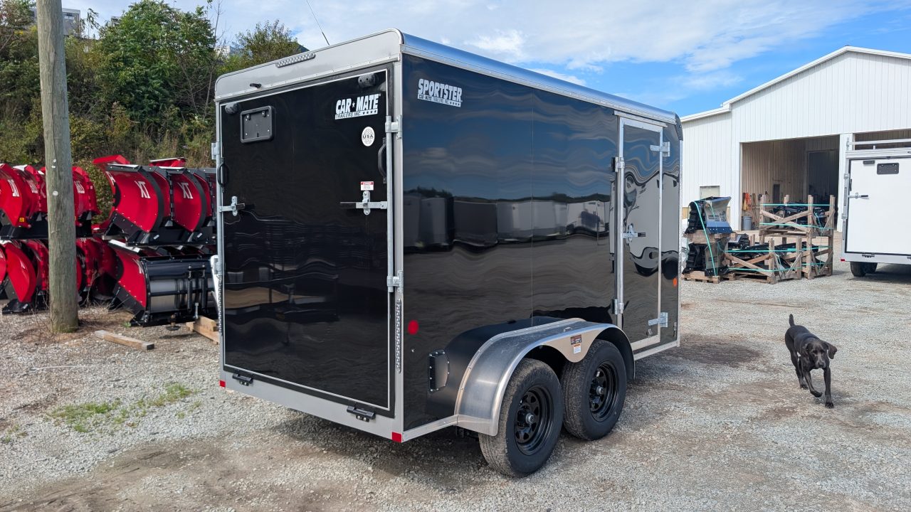 New 2027 Car Mate 6x12 HD Sportster Cargo w/ Ramp (6" Add'l Height)