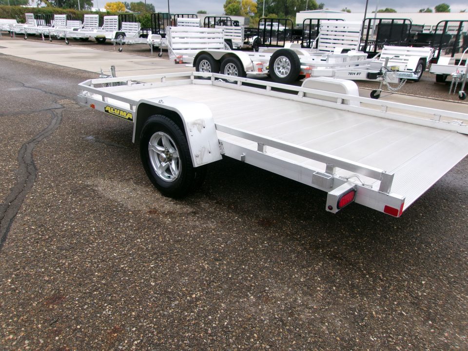 Used 2023 Aluma 7712H Tilt Utility Trailer
