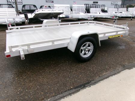 Used 2023 Aluma 7712H Tilt Utility Trailer