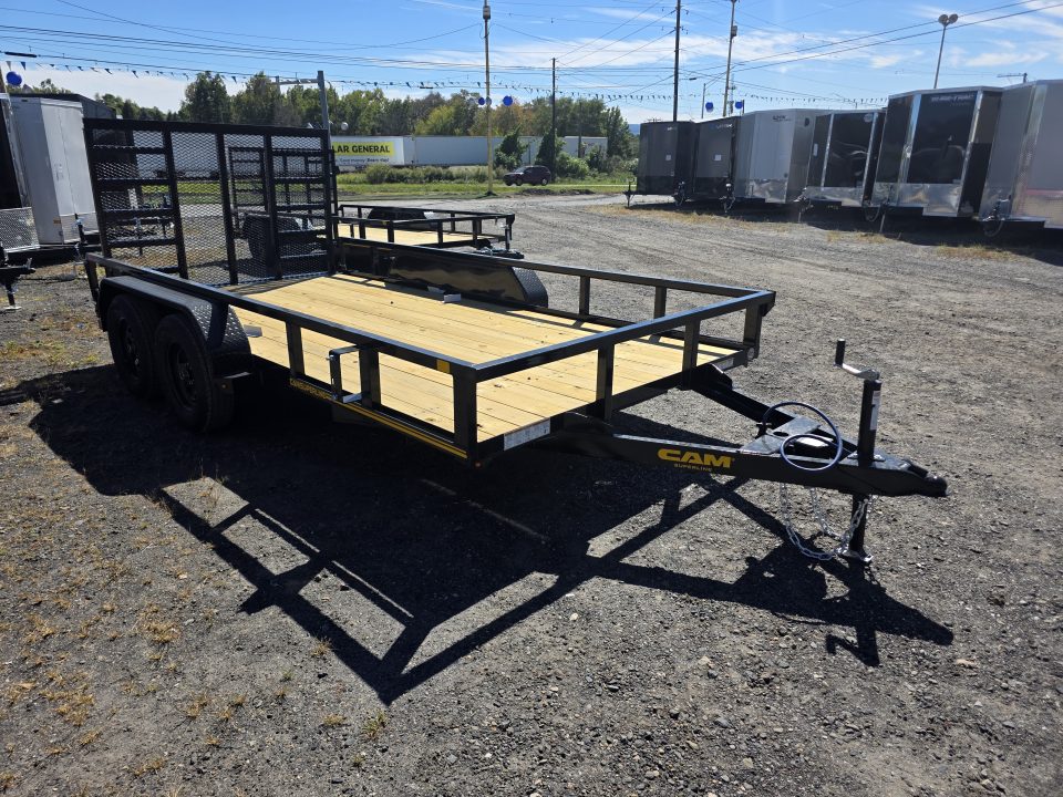 New 2027 Cam Superline 7X14 7K - TUBE TOP Utility Trailer