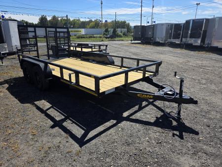 New 2027 Cam Superline 7X14 7K - TUBE TOP Utility Trailer