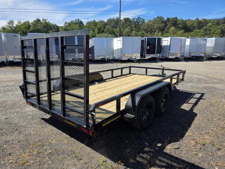 New 2027 Cam Superline 7X14 7K - TUBE TOP Utility Trailer
